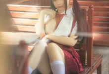 [BoBoSocks袜啵啵]NO.050 小甜豆-高跟长靴、白棉袜[175P+1V／8.01GB]-套图岛