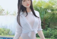 Coser小姐姐白银81 游泳课 [91P+8V-730M]-套图岛