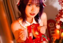 柒柒要乖哦 - NO.07 2021圣诞2 [58P1V-2.11GB]-套图岛