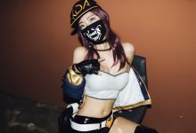 Mona  - Akali (KDA) - Moon Night Snap [32P-589MB]-套图岛