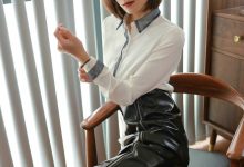 [IESS异思趣向] 2022.02.09 丝享家1000：小六《狂野嘿丝皮裙》[95P／104MB]-套图岛