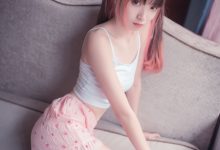 风之领域写真 NO.025 粉白条纹小可爱 [50P/218M]-套图岛