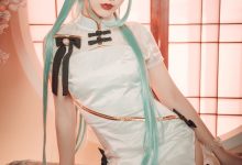 Coser面饼仙儿 – 初音旗袍[28P／514MB]-套图岛