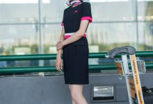 SIW斯文传媒 005 夏季东航空乘制服时尚短袖职业装 - 嘉慧 [62P-136M]-套图岛
