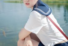 [MSLASS]梦丝女神 梦丝 玥玥JK小女神-套图岛