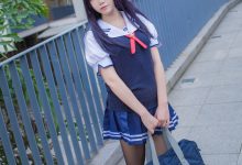 白金Saki写真 – 校服 [29P]-套图岛