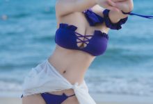小仓千代 - 1月舰长 柴郡泳装 [22P-111MB]-套图岛