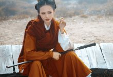 谭小灵蓝色古风拍摄花絮 [89P+2V-2.6G]-套图岛