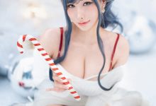 雨波_HaneAme - Original 2023 White Christmas Moose Onesan(麋鹿姐姐)[38P-205M]-套图岛