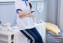 [BoBoSocks袜啵啵]NO.366 甜甜圈-三双板鞋、白棉袜、短白丝[150P+1V／6.13GB]-套图岛