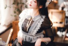 雪晴Astar-2024春季限定-透明女仆长裙[71P+2V-1.94G]-套图岛