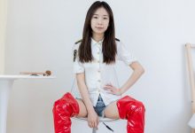 物恋传媒 NO.2309 婷婷-高跟长靴、白棉袜、裸足[173P-1V-4.89G]-套图岛