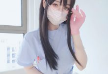 白银81 –  自摄Vol.95 蓝色护士[162P+19V-3.14G]-套图岛