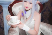 羽生三未 –  从零开始的异世界生活 艾米莉亚兔女郎-套图岛