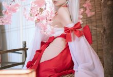 阿半今天很开心 –  可畏巫女-套图岛