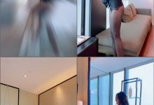 王馨瑶抹黑色透视衬衣拍摄花絮 [1V-529M]-套图岛