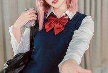 Natsuko夏夏子 – NO.113 2.5次元的诱惑-天乃莉莉纱校服-套图岛