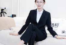 BoBoSocks袜啵啵 No.758 香菜-高跟凉鞋、薄肉丝、裸足、ol制服裤里丝-套图岛