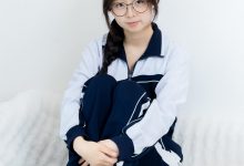 物恋传媒 No.2791 萌萌-板鞋、白棉袜、薄肉丝、校服裤里丝-套图岛