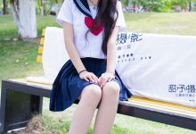 甜予摄影 No.214 小橙子-平底鞋、白棉袜-套图岛