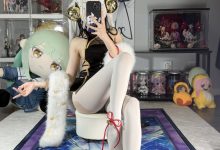 白栎Shirly – NO.064 虎啸风生 白虎娘-套图岛