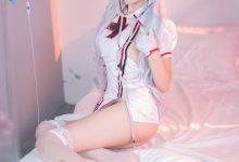 源纱希喵喵喵 – NO.044 欧根护士-套图岛